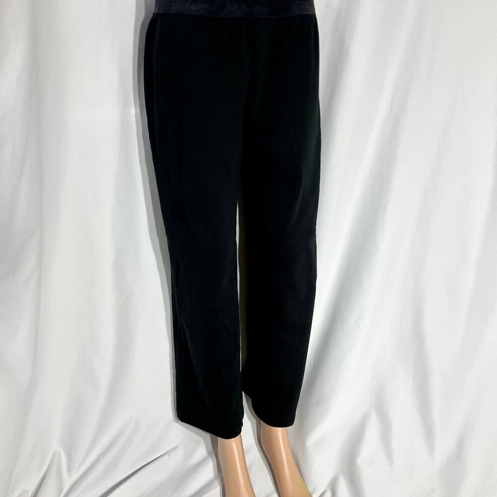 Black Knit Med Petite Pants Silverwear 3/$14